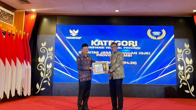 Komitmen Keterbukaan Informasi, OJK Provinsi Jambi Raih Predikat Informatif 2025